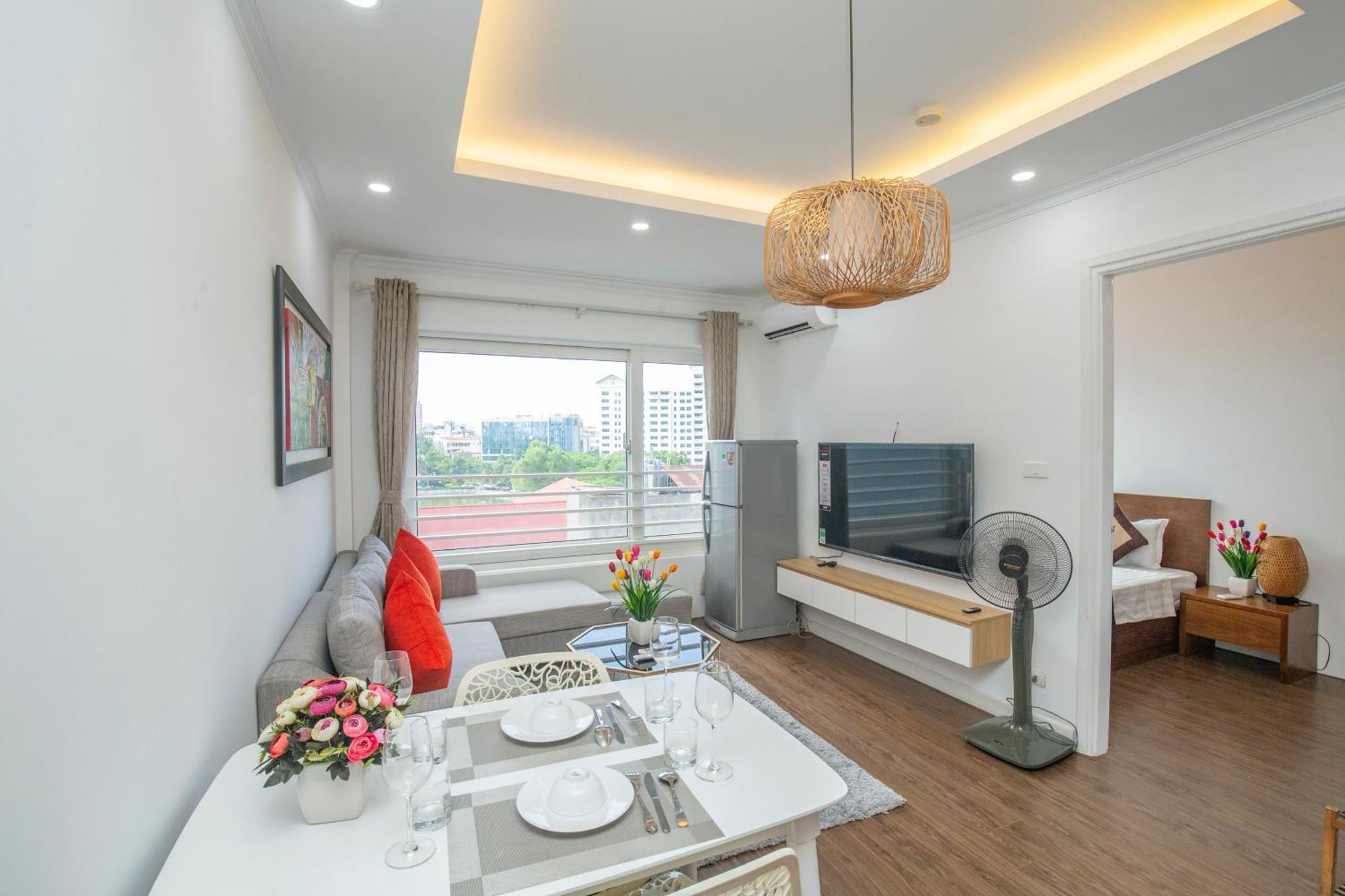 Sumitomo Tower-1 Bed Apartment & Hotel Hanoi Buitenkant foto